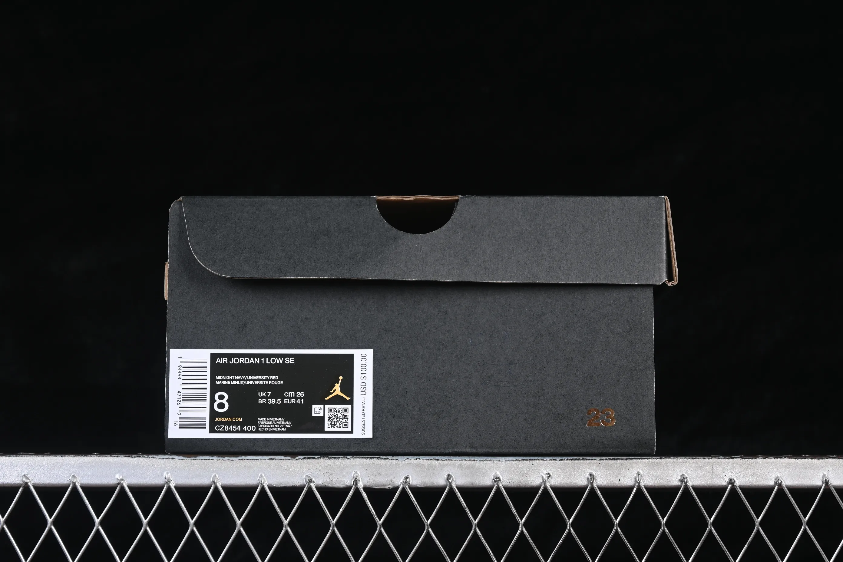 All categories Air Jordan Jordan series basketball shoes Air Jordan 1 Low G version pure original Air Jordan 1 Low AJ1 Joe 1 Patriot blue and red low-top cultural and leisure sports sneakers CZ8454-400